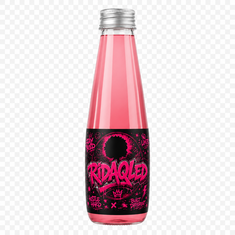 Custom Printed 350ml V-Neck Bottle