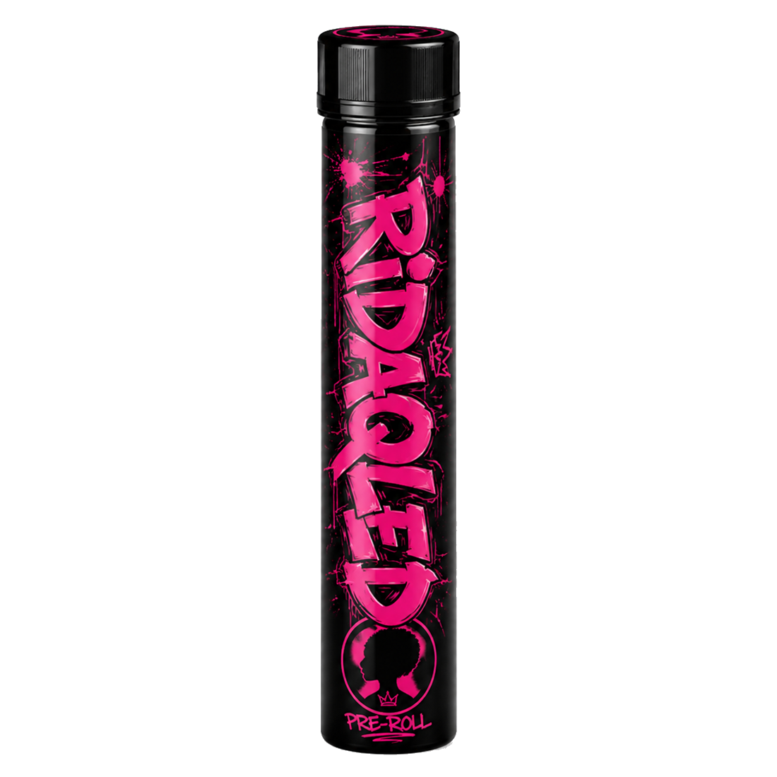 RIDAQLED custom printed pre-roll tube