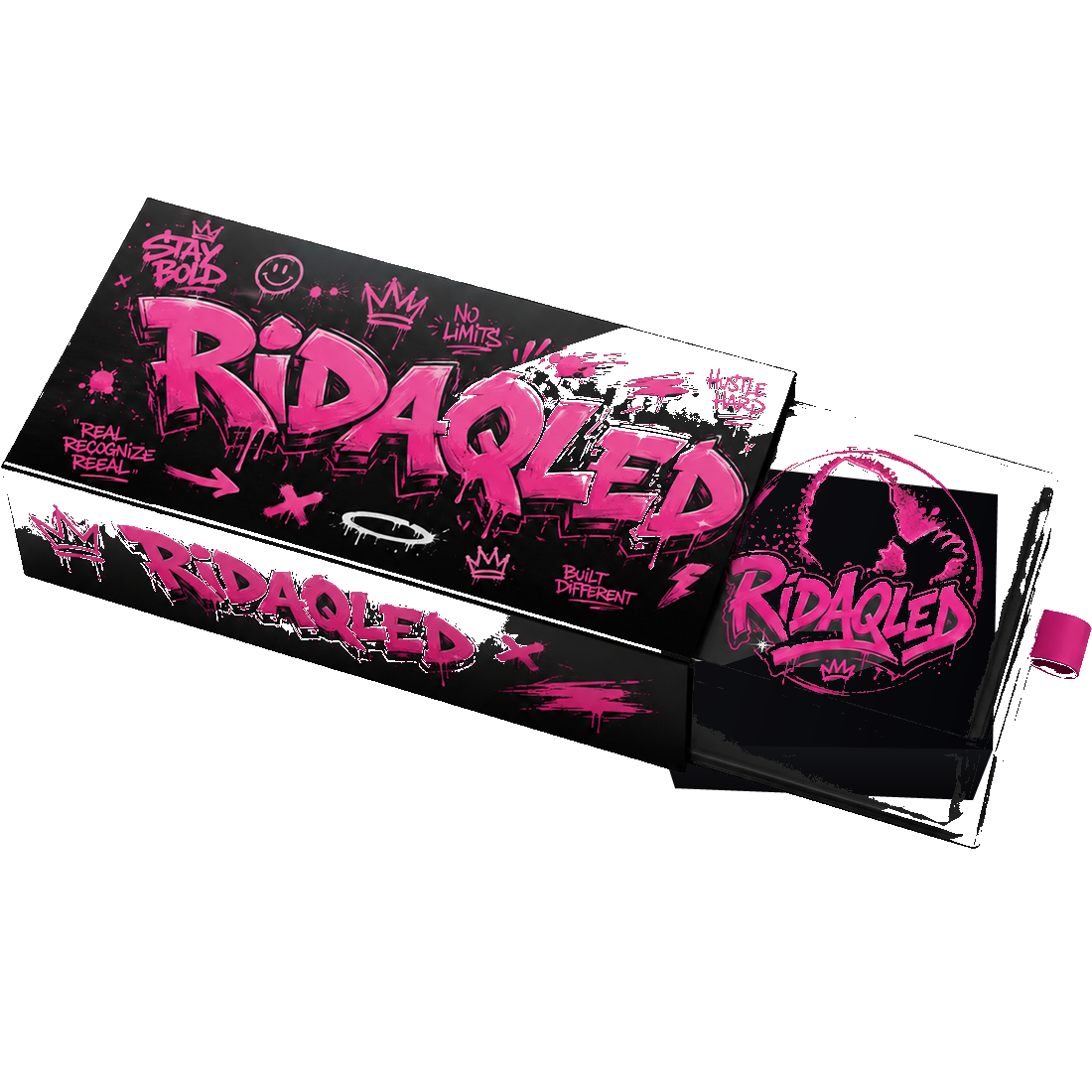 RIDAQLED Sliding Reveal Boxes