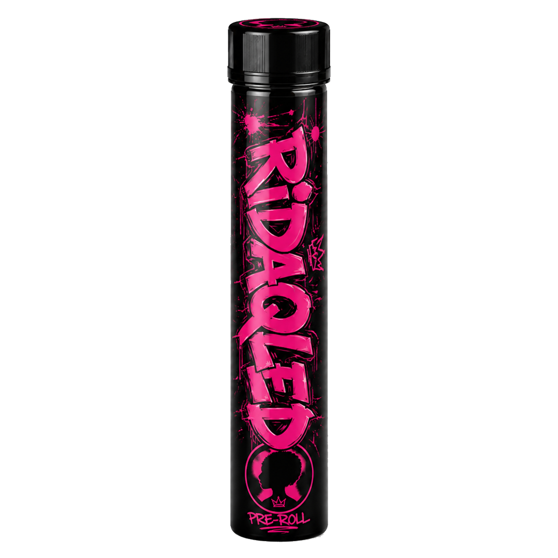 RIDAQLED custom printed pre-roll tube